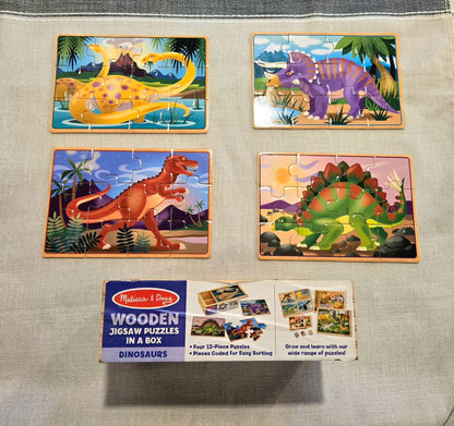 Wooden Puzzle bundle of 2, Melissa & Doug