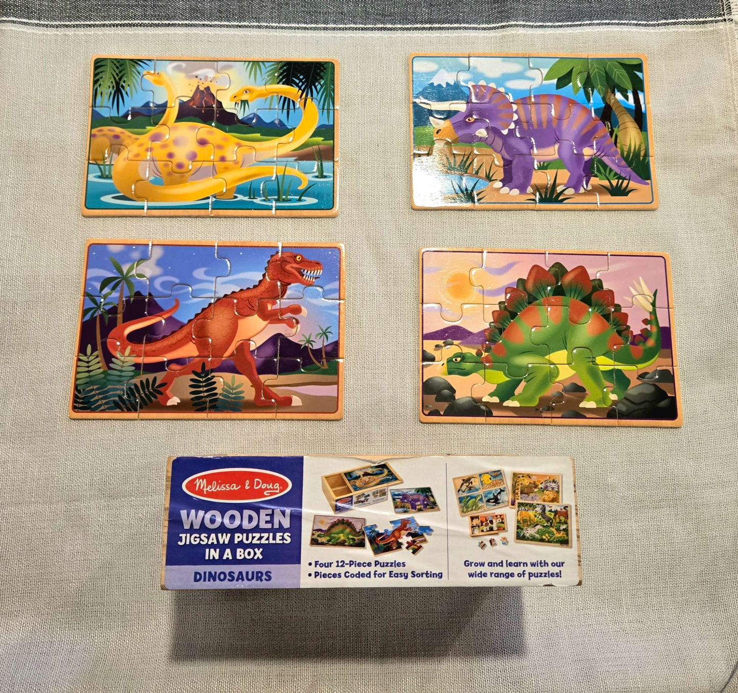 Wooden Puzzle bundle of 2, Melissa & Doug