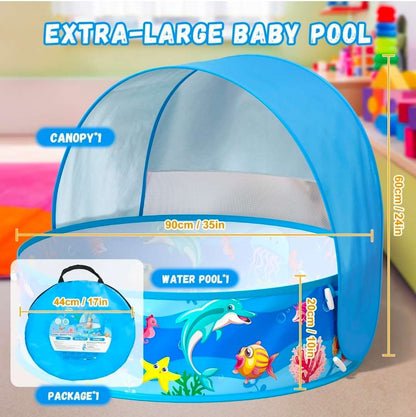 4-in-1 Pop up Baby Pool, Brand New, MSRP $46.99