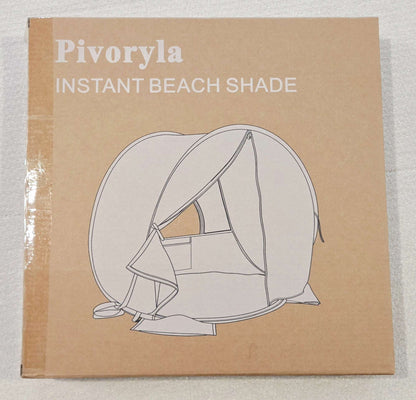 Pop-up Sunshade Beach Tent, Brand New in Box
