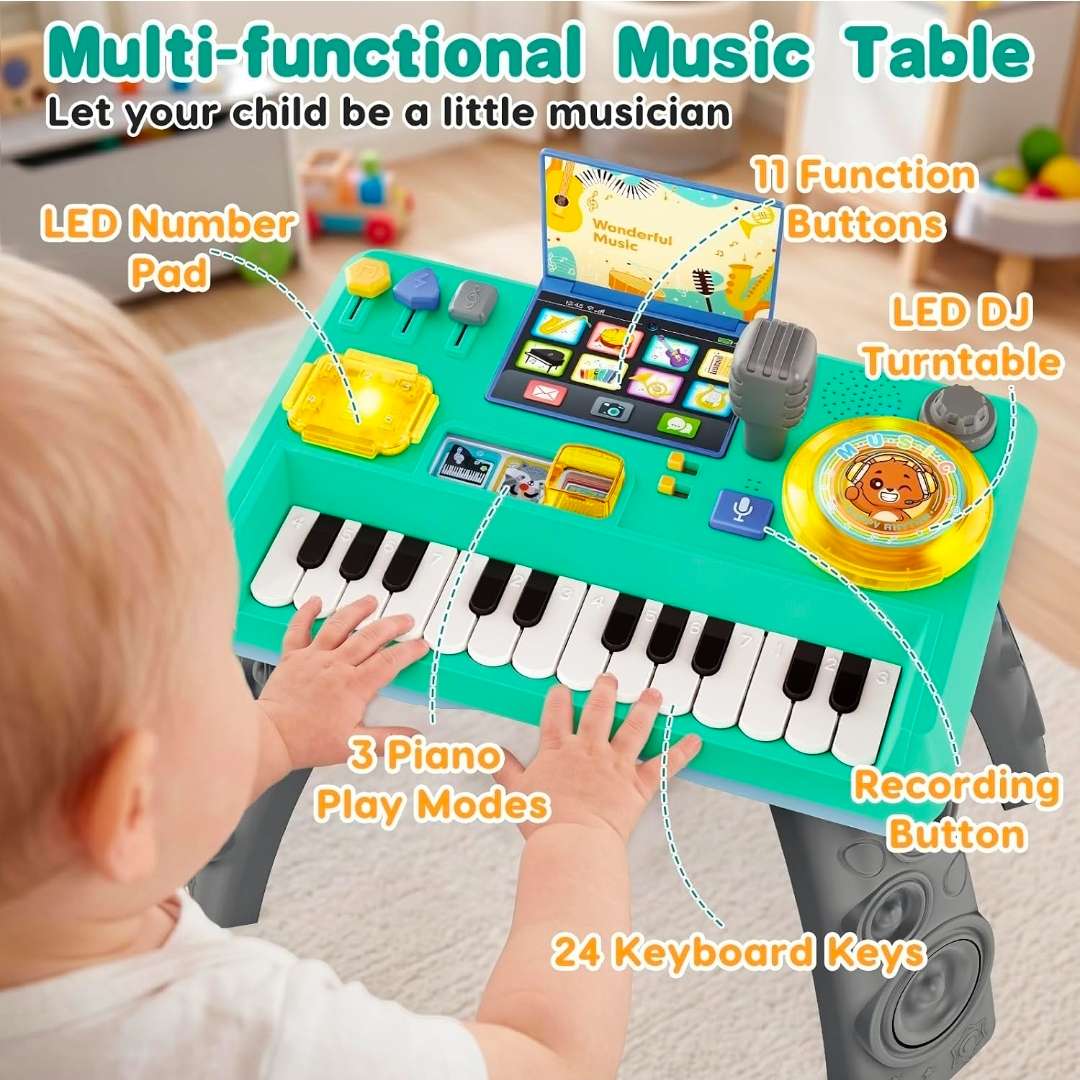 DJ Activity Table for Babies/Toddlers, NWT, MSRP $41.99