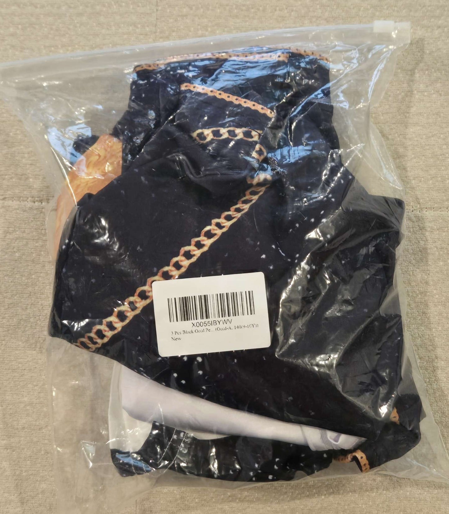 KPop Rumi Costume with Purple Braid Hair Extension, Brand New, MSRP $59.49, Kids 10