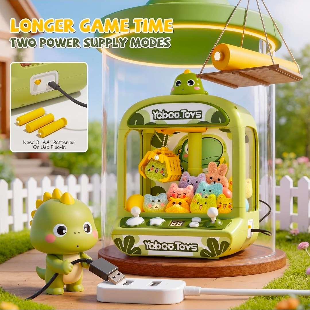 Dinosaur Mini Claw Machine, brand new, MSRP $41.99
