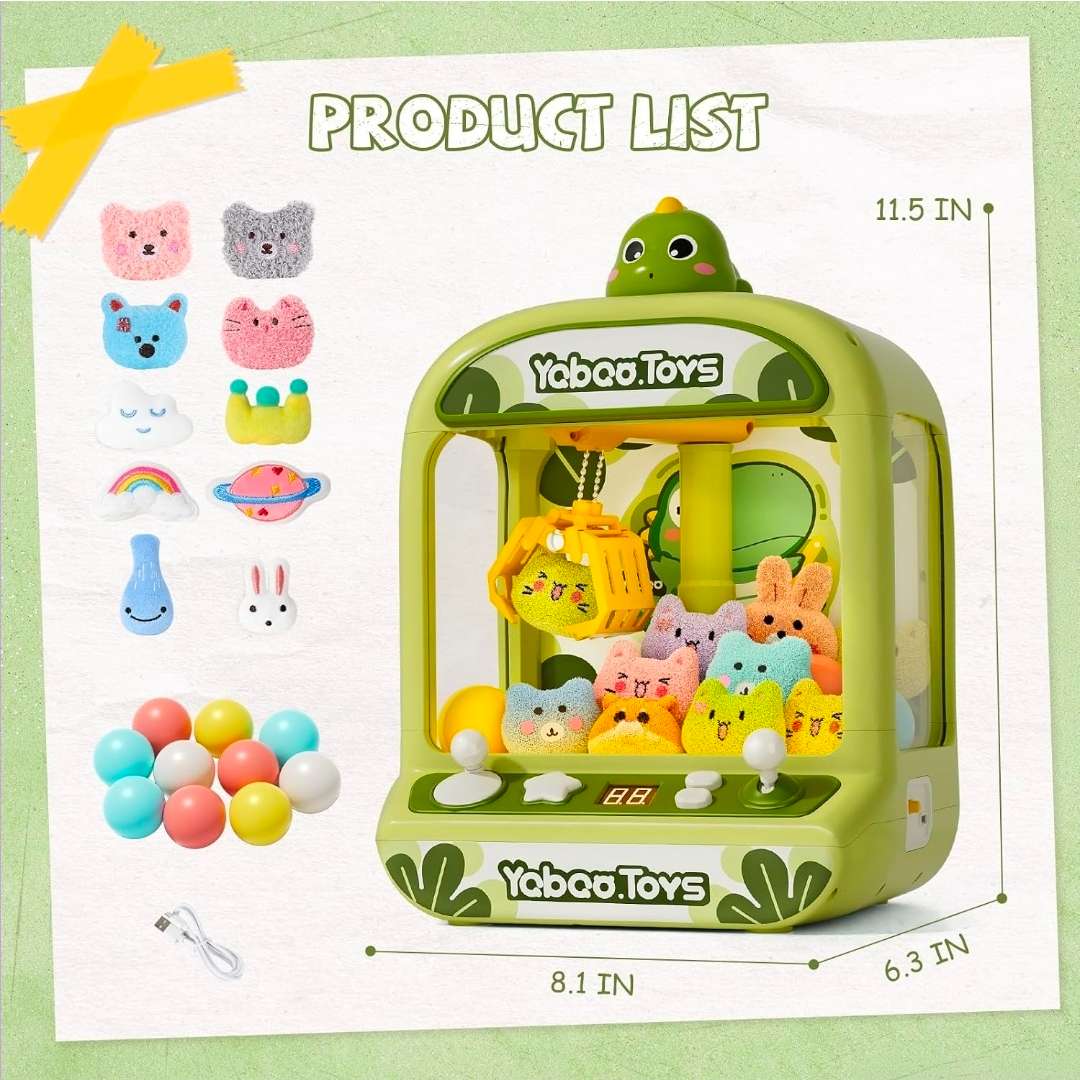 Dinosaur Mini Claw Machine, brand new, MSRP $41.99