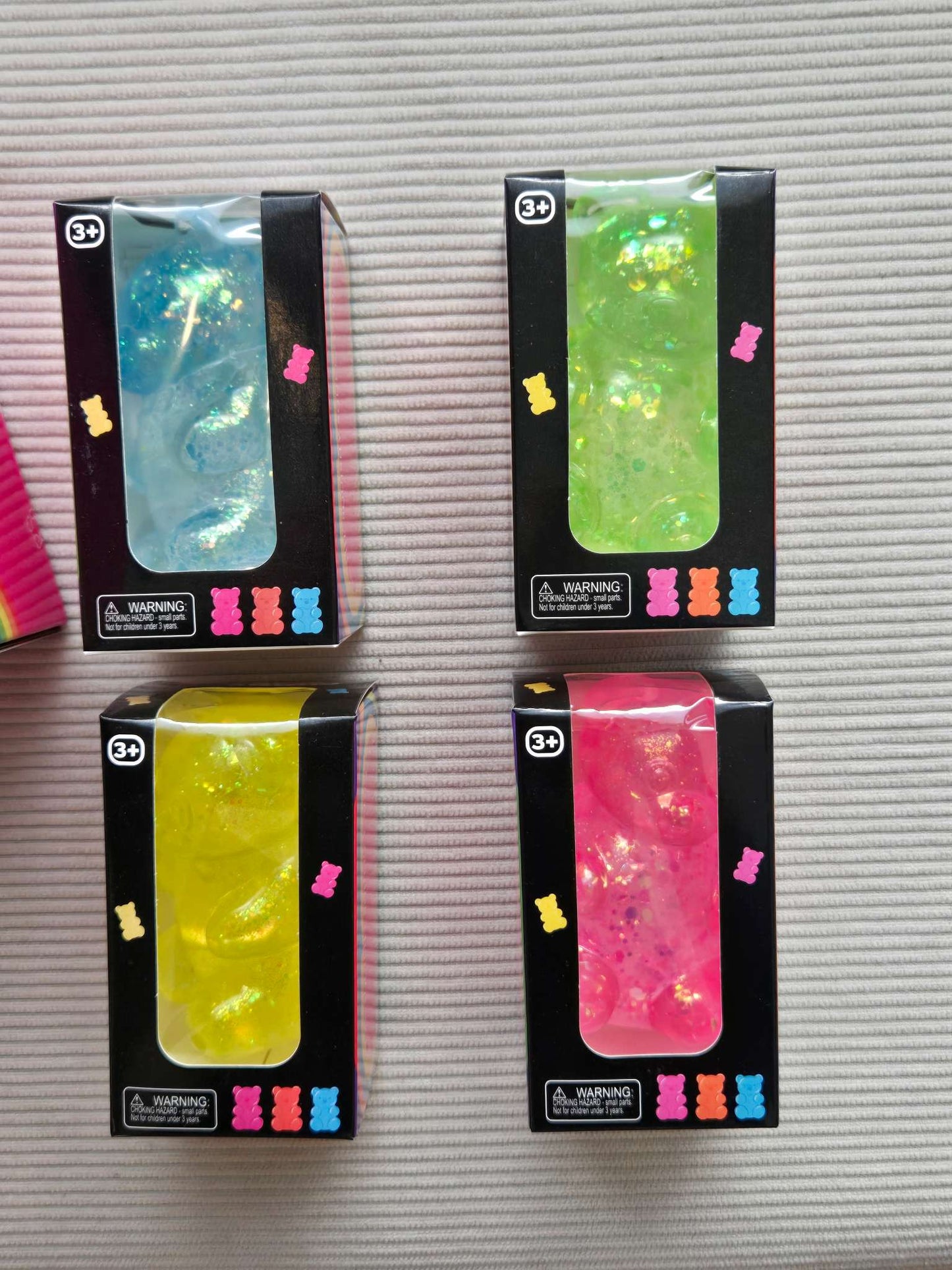 Squishy Fidget Squeeze Toys Bundle, 3 brand new sets, MSRP $80