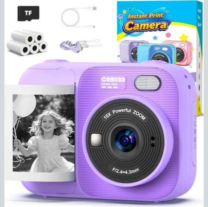 Kids Instant Print Camera, NWT, Purple, MSRP $45.99