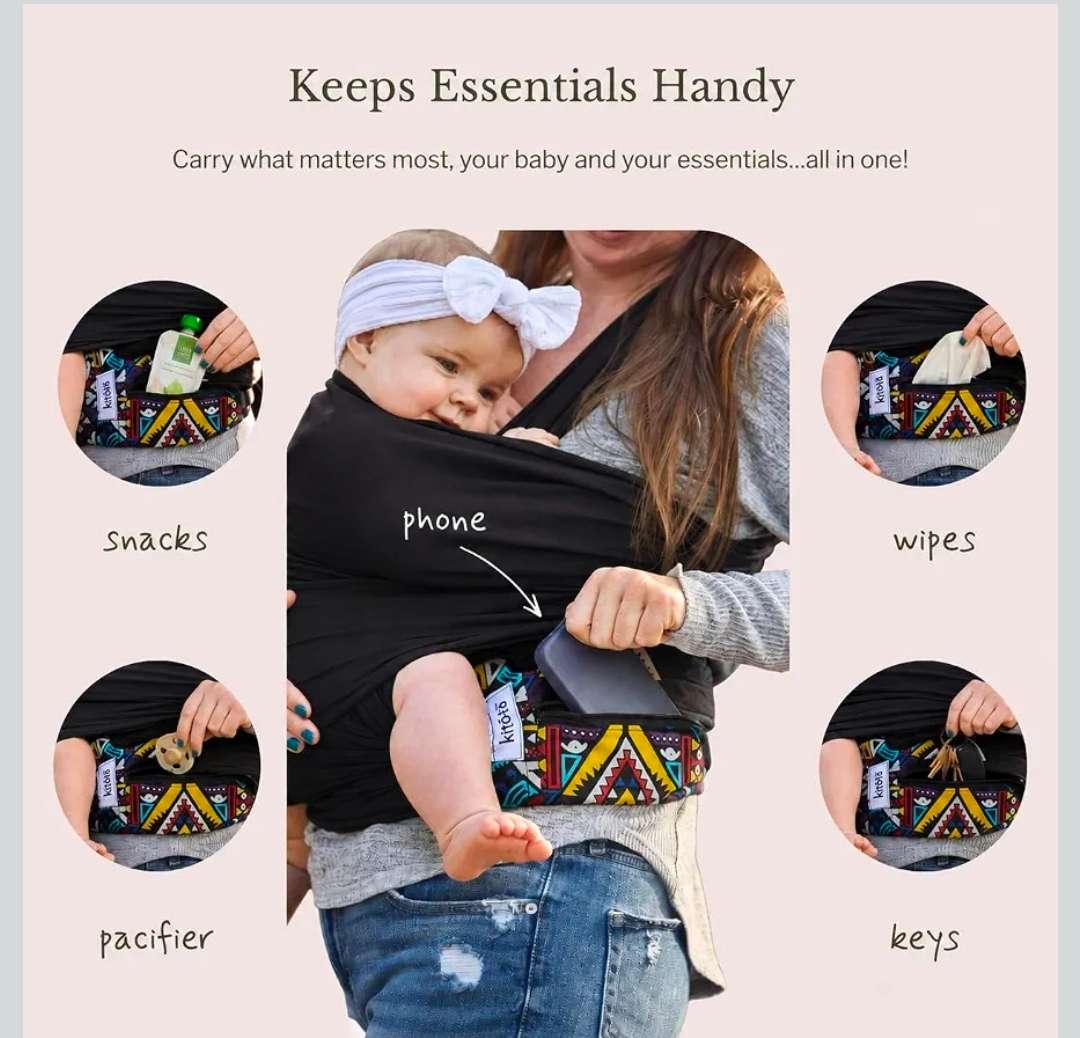 Kitoto Baby Wrap Carrier, NWT, MSRP: $119.99