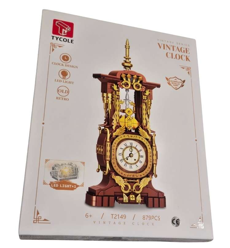 Vintage Clock Building Blocks Set, NWT, MSRP $57.99