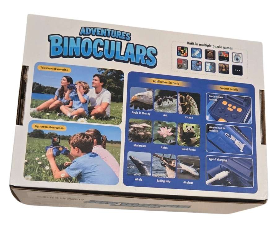 3-in-1 Adventure Binoculars, NWT, MSRP: $59.99