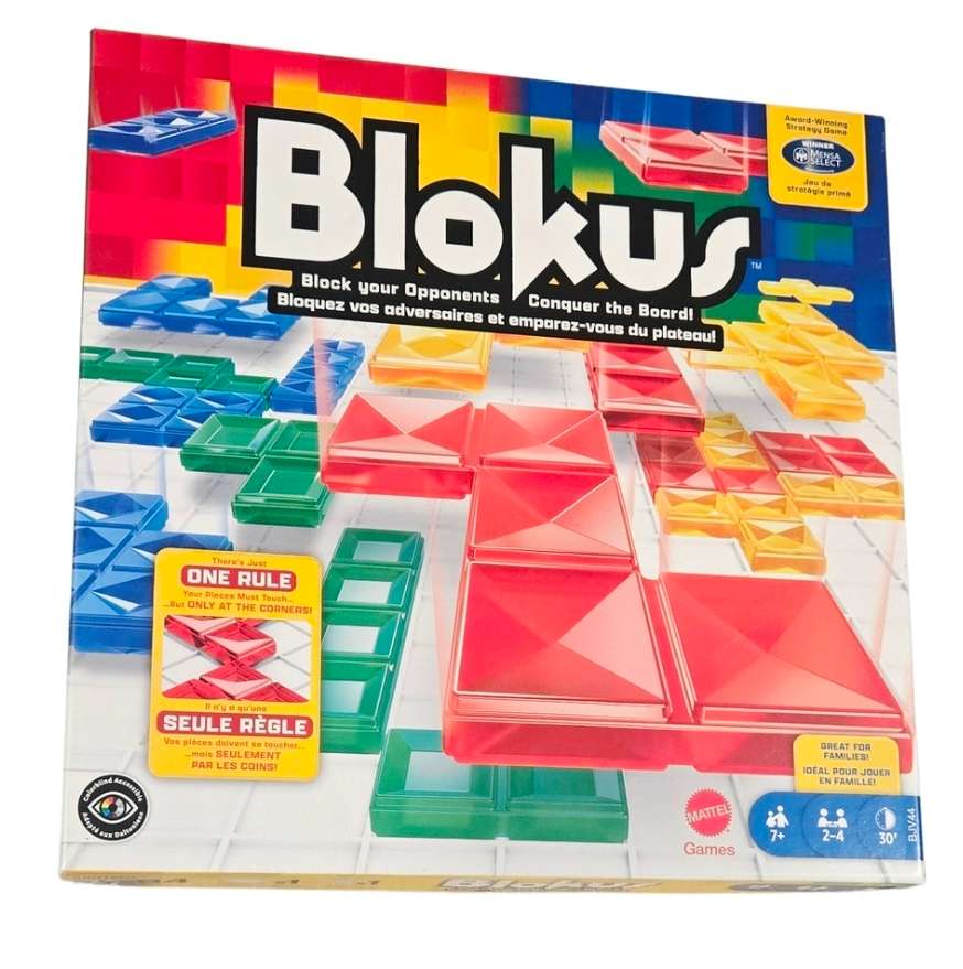Blokus game, Mattel, MSRP: $29.99