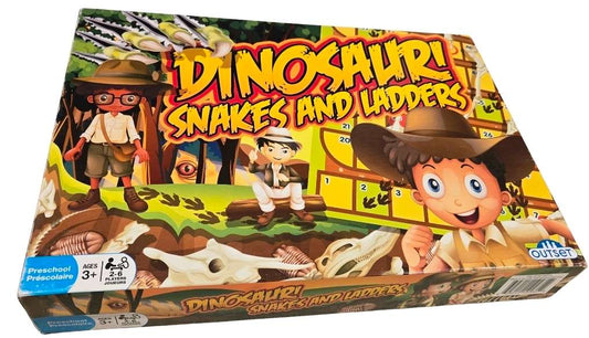 Dinosaur! Snakes and Ladders, Outset