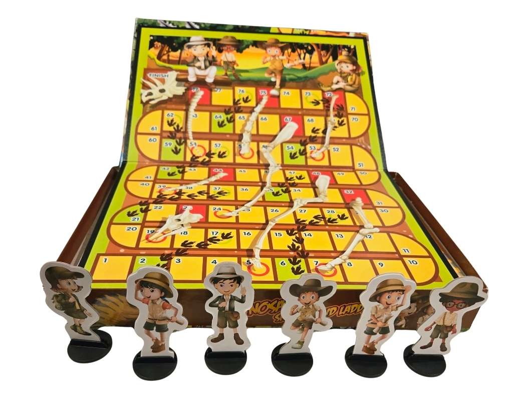 Dinosaur! Snakes and Ladders, Outset