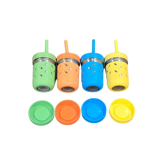 Kids Stainless Steel Cup, Elk & Friends, set of 4