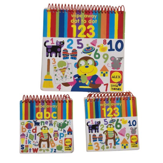 Dry Erase Books, Alex Toys Little Hands, set of 3