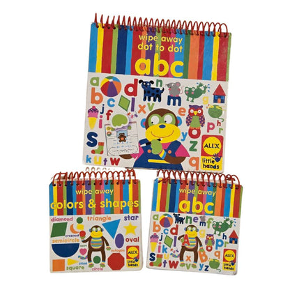 Dry Erase Books, Alex Toys Little Hands, set of 3