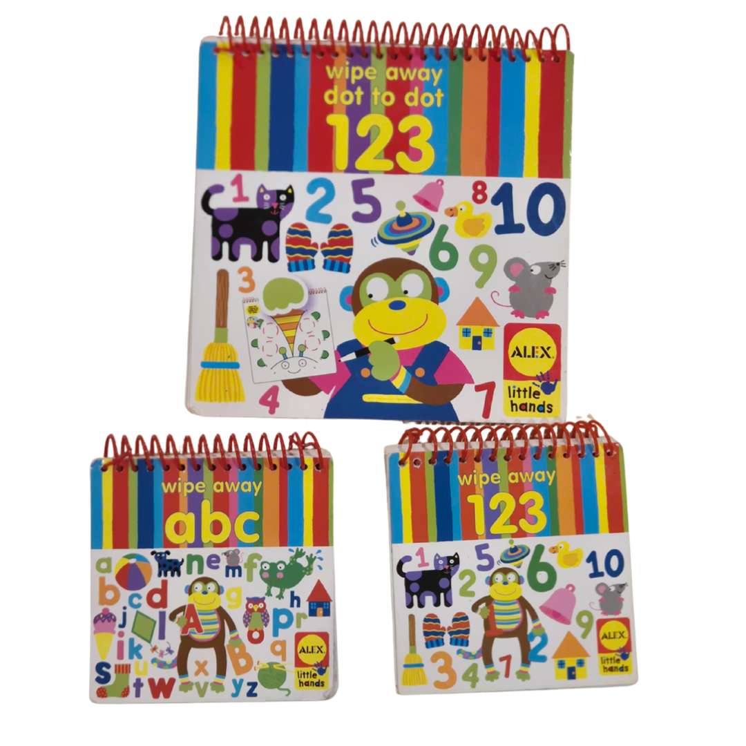 Dry Erase Books, Alex Toys Little Hands, set of 3