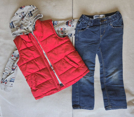 Boys Fall Outfit, Size 4T, Old Navy/Carter's , Kids 4/4T