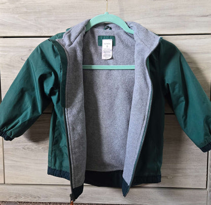 Boys Green Rain Jacket, size 5, Carter's , Kids 5/5T (extra small)