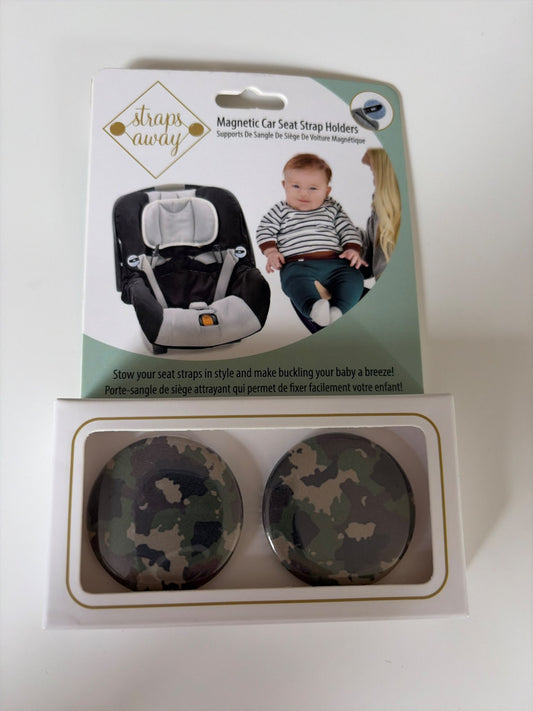 Magnetic Car Seat Strap Holders