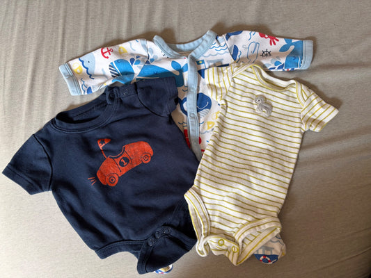 Onesie 3 pack, Kids Newborn