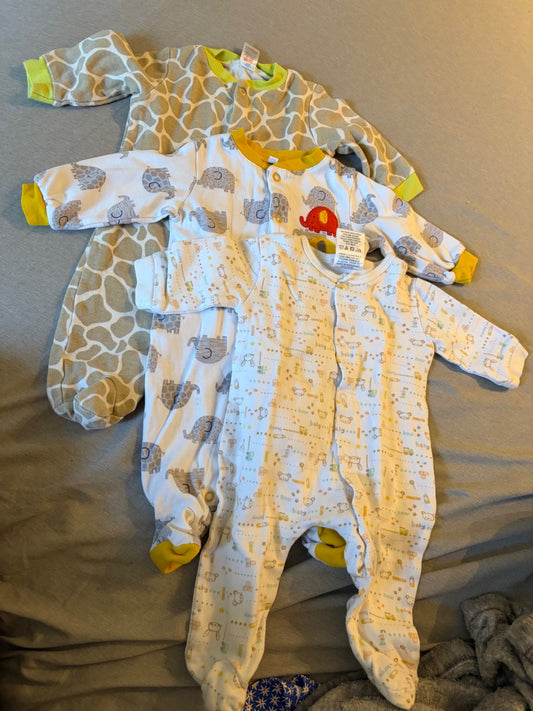 Mixed Onesies, Kids 3 Month (0-3M)