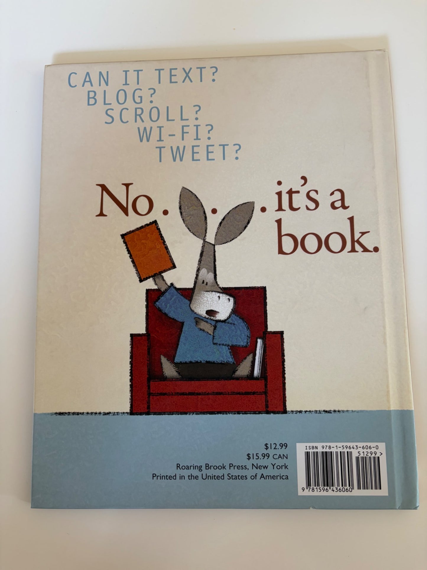 It’s a book