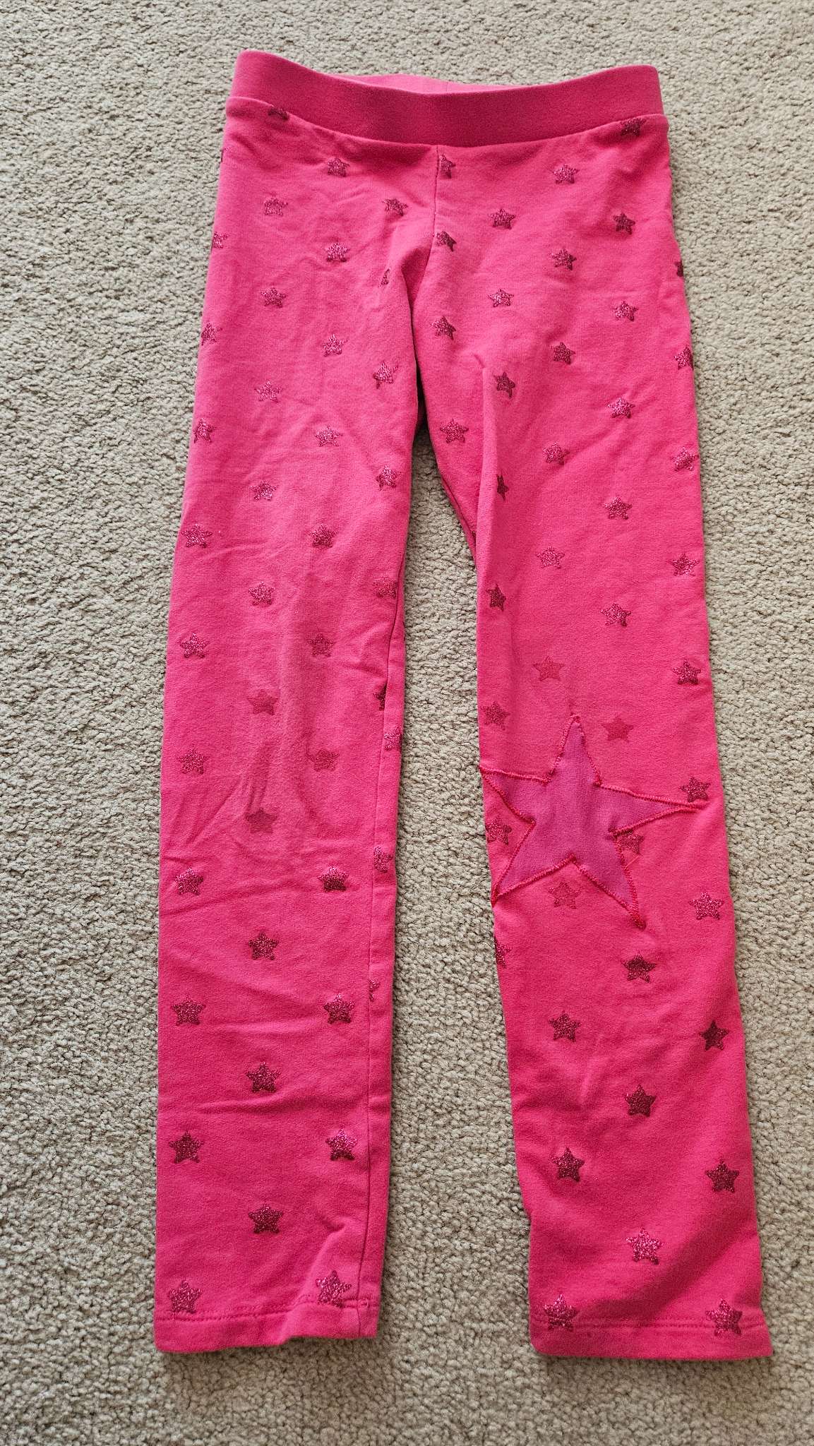 Girls Hot Pink Pants (Size 7-8), Kids 7