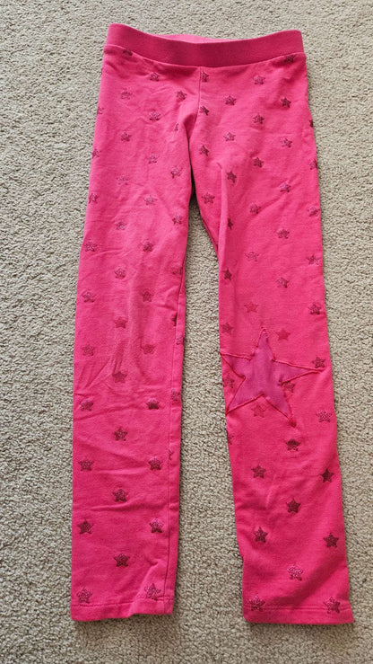 Girls Hot Pink Pants (Size 7-8), Kids 7