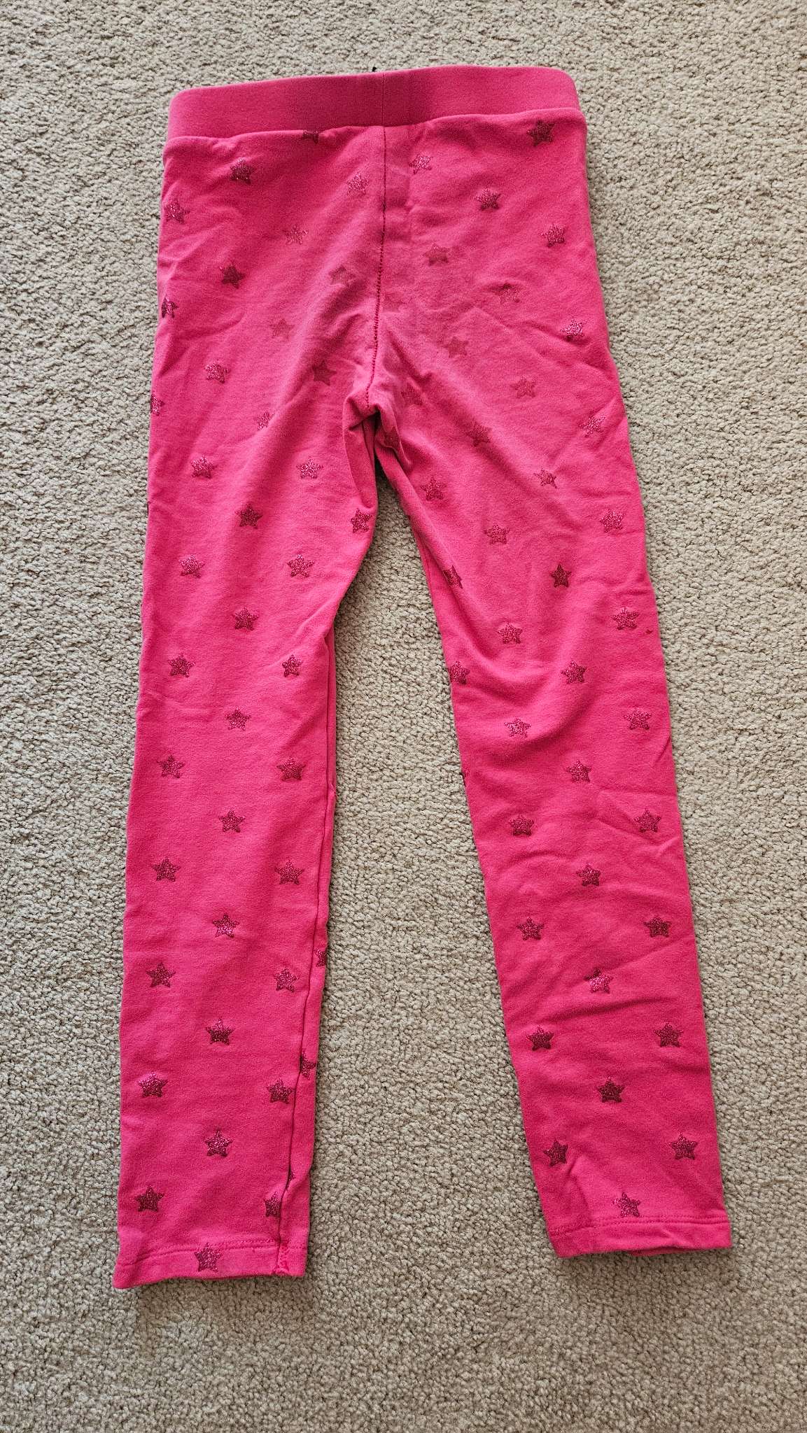 Girls Hot Pink Pants (Size 7-8), Kids 7