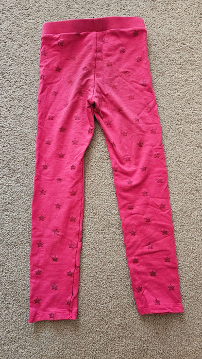 Girls Hot Pink Pants (Size 7-8), Kids 7