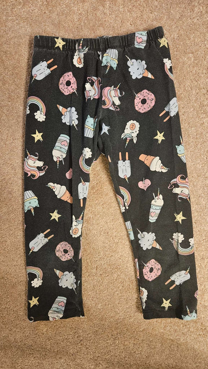 Girls Size 8 Capri Pants (3 pairs), Kids 8