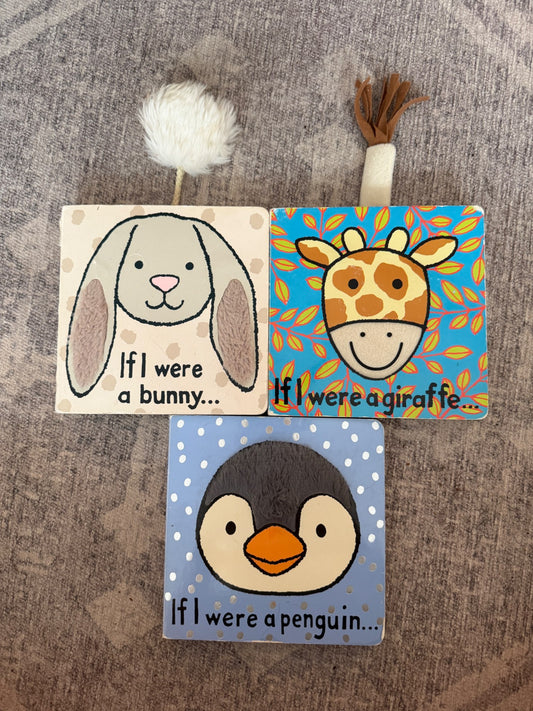 Jellycat “If I Were a…” books x3 bundle