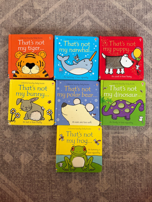 Usborne “That’s Not My…” books bundle x7