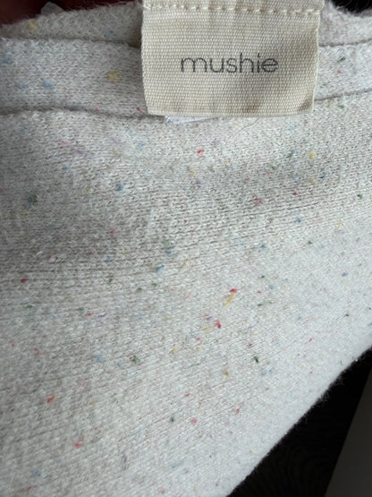 Mushie knitted confetti baby blanket, 100% organic cotton