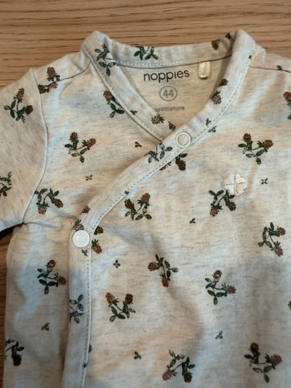 Noppies matching cream floral set preemie , Kids Newborn