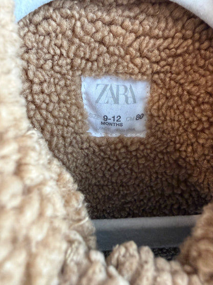 Zara corduroy jacket, brown, 9-12 mo, Kids 12 Month (9-12M)