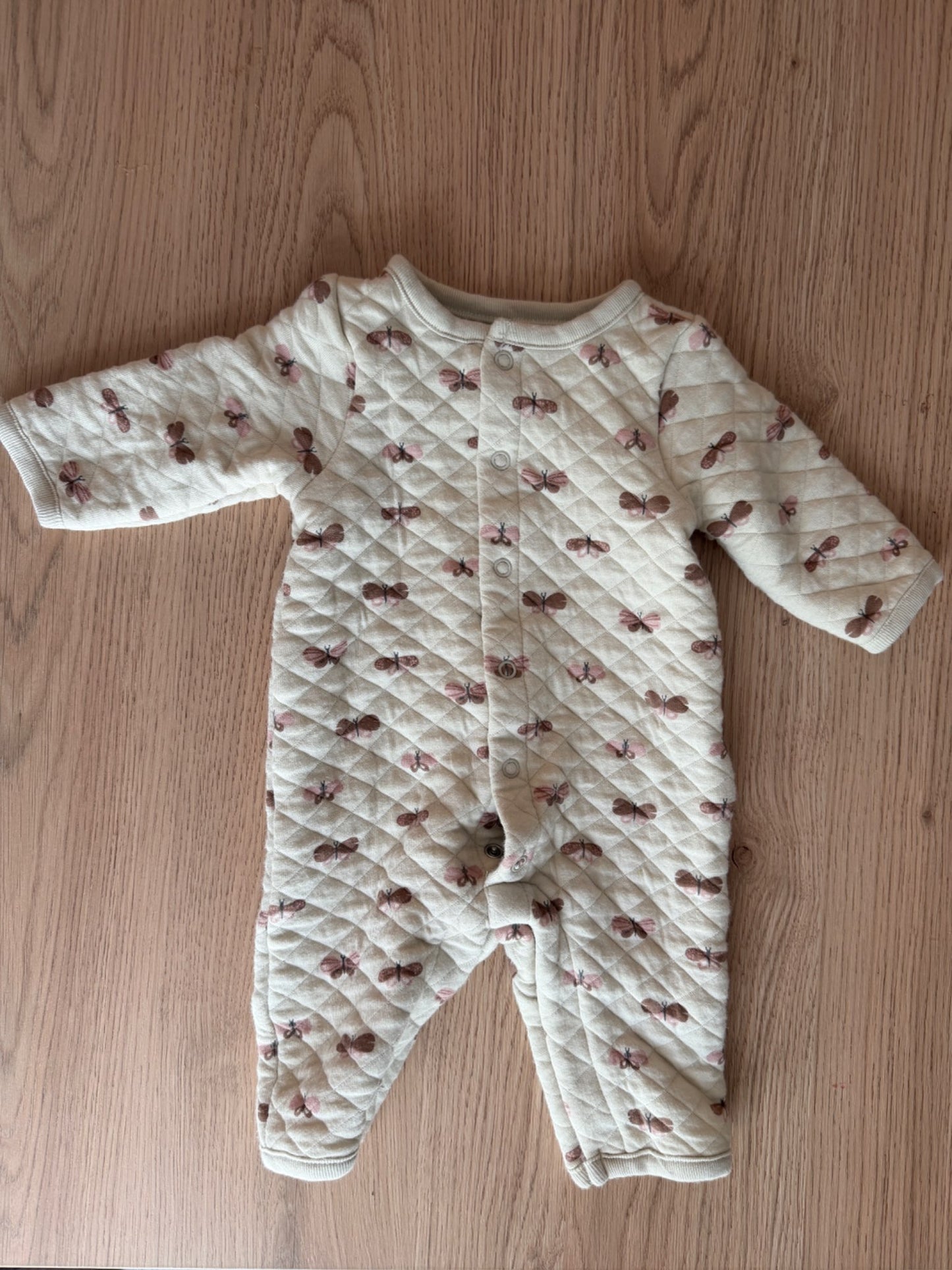 Little Planet quilted butterfly jumpsuit 3M, Kids 3 Month (0-3M)