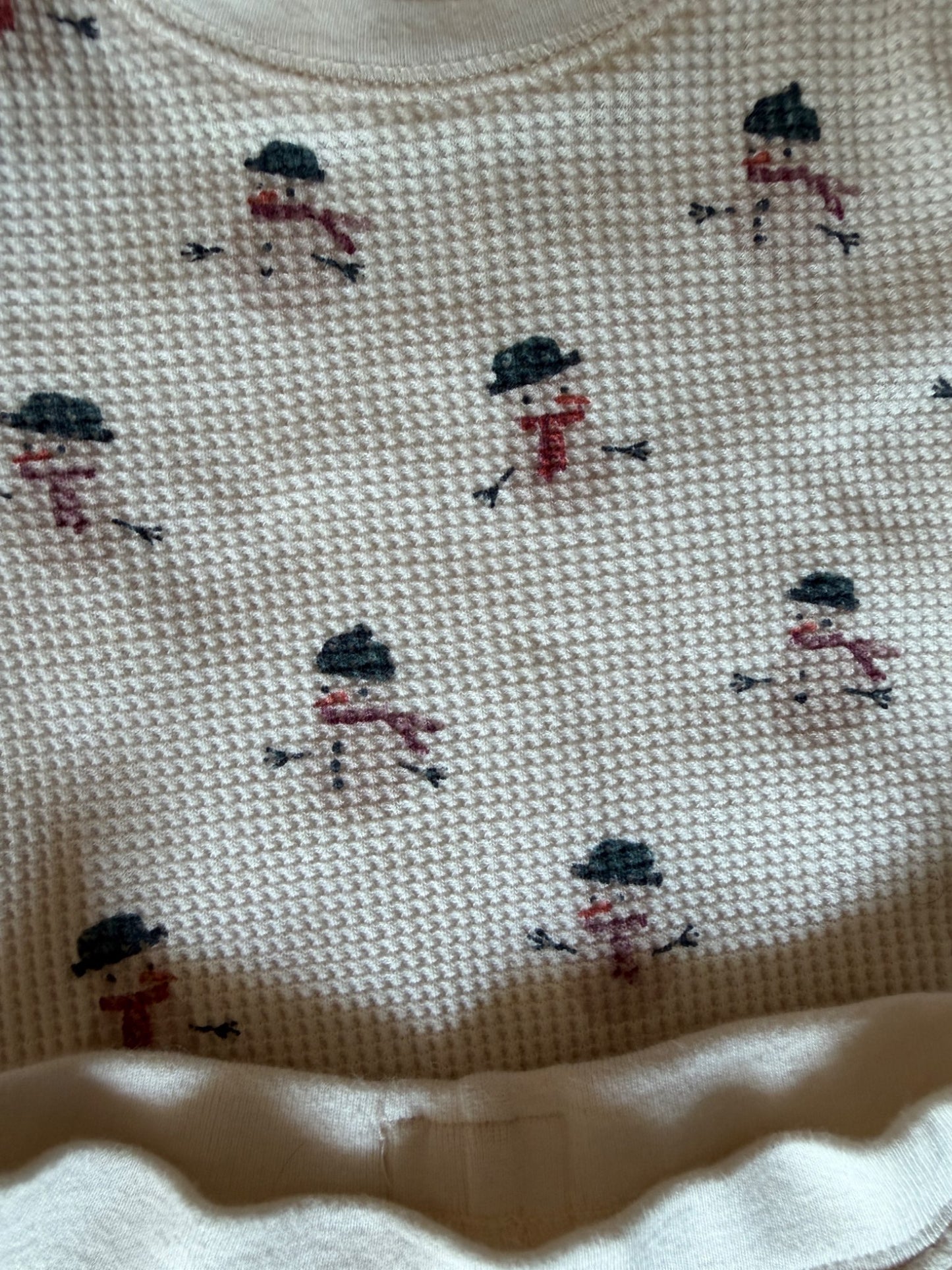 Little Planet Snowman matching waffle set 3M, Kids 3 Month (0-3M)