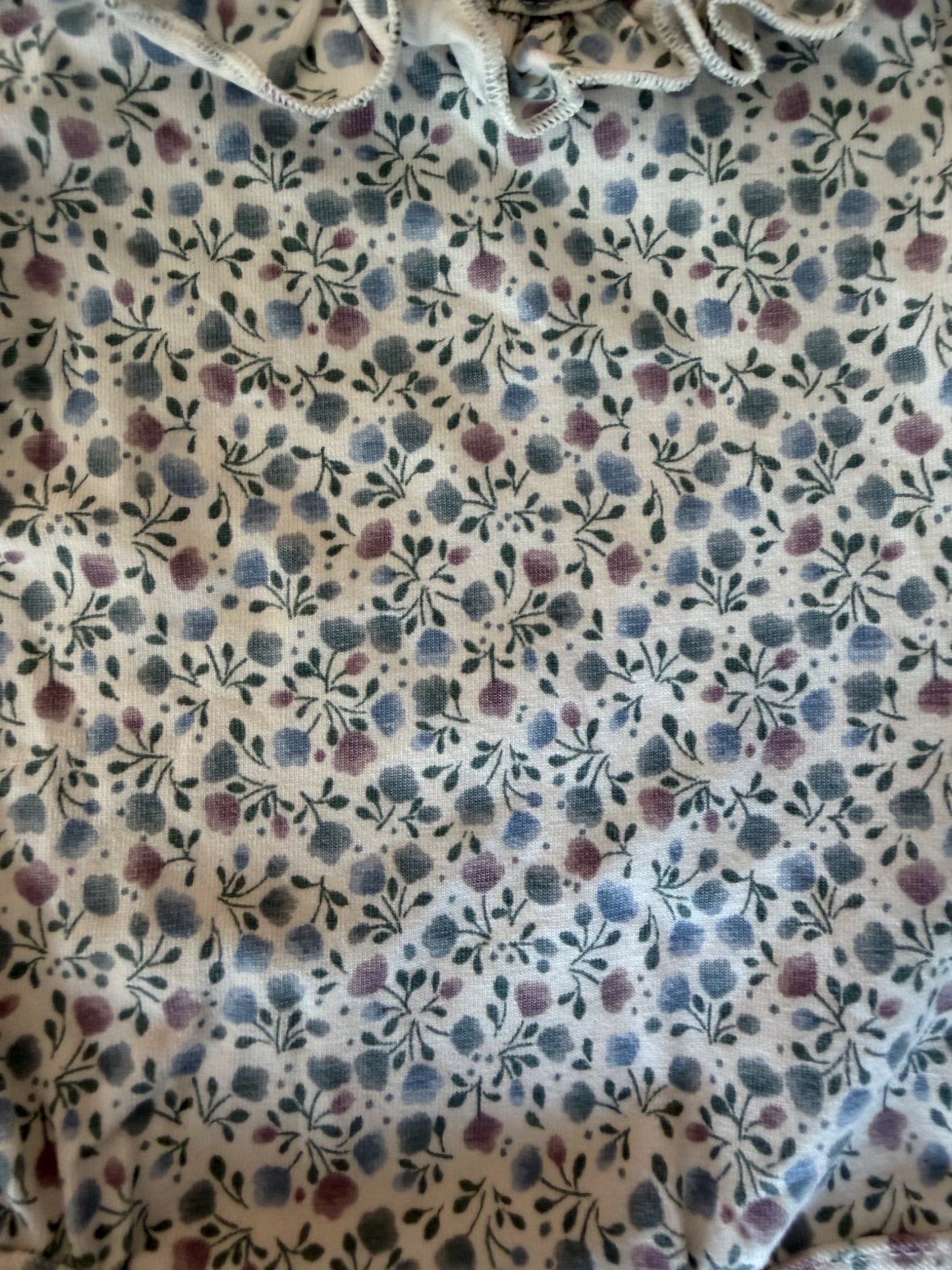 Preemie floral print matching set- H&M