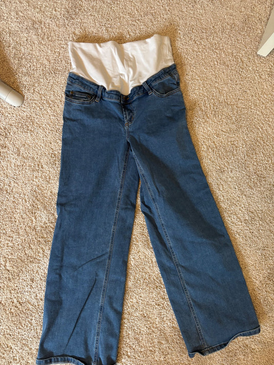 Over the belly maternity jeans , Maternity M (8-10)