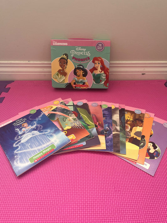 Disney princess phonics books