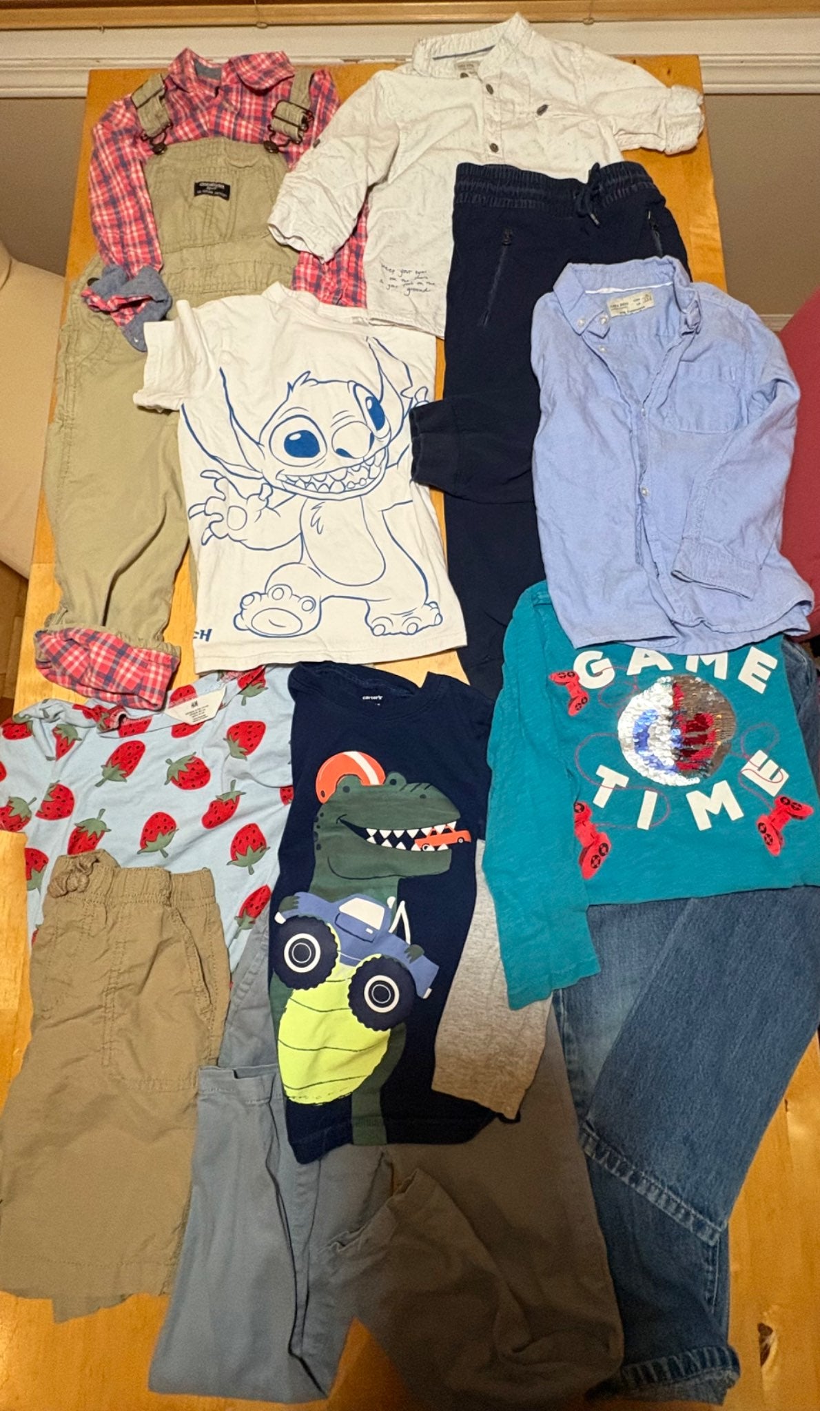 Size 5 capsule wardrobe , Kids 5/5T