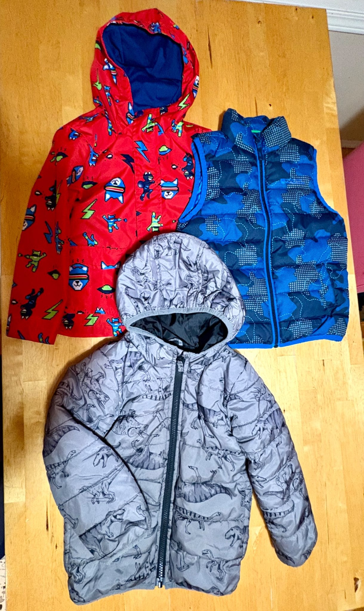 Boys size 5 Outerwear trio, Kids 5/5T