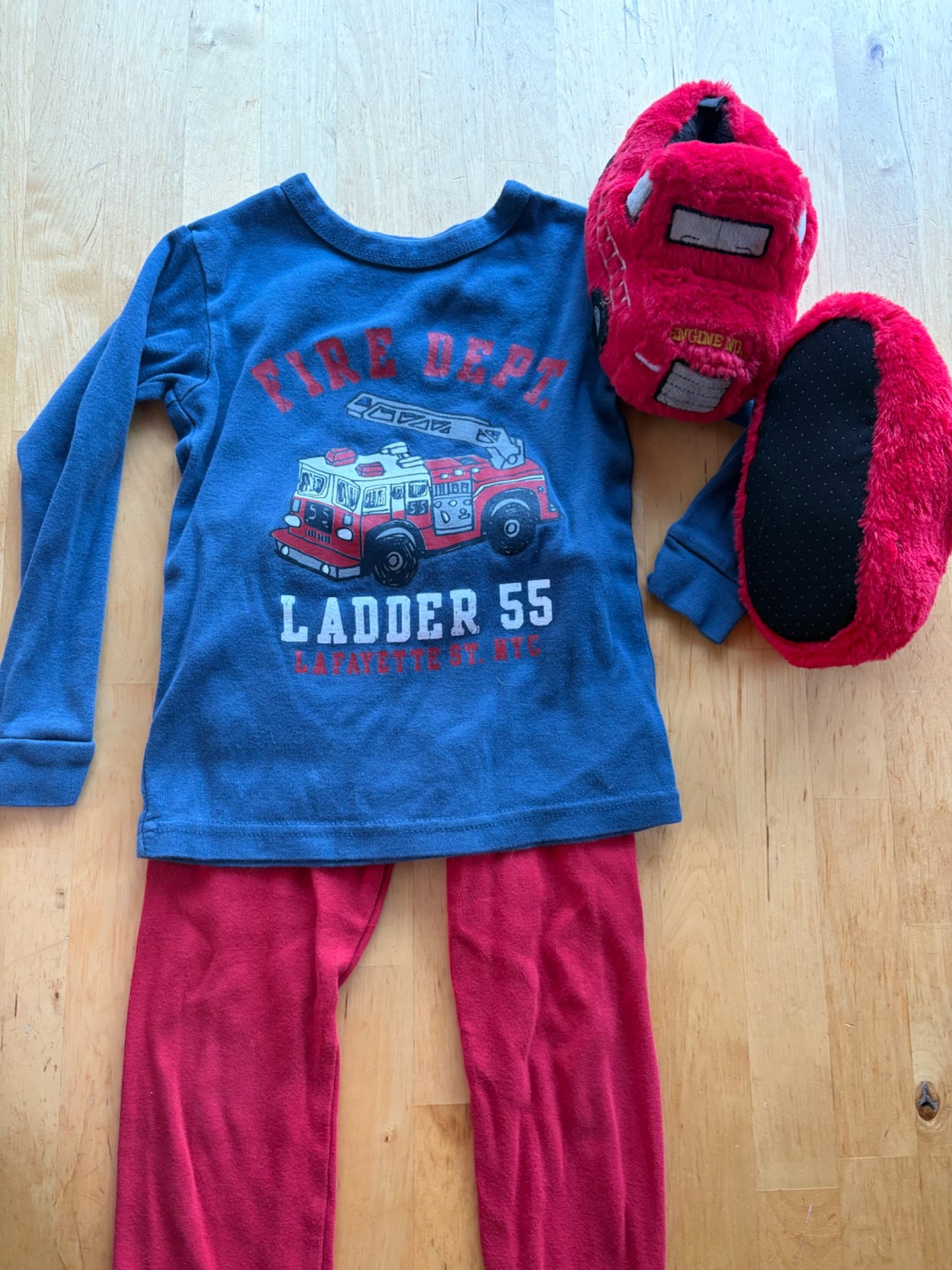 Fire Engine PJ set, Kids 4/4T