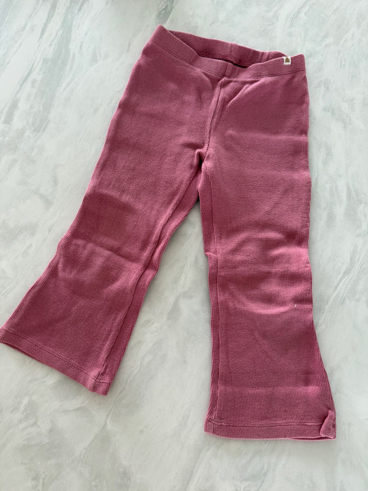 gap cutest org cotton rib pants, Kids 3T