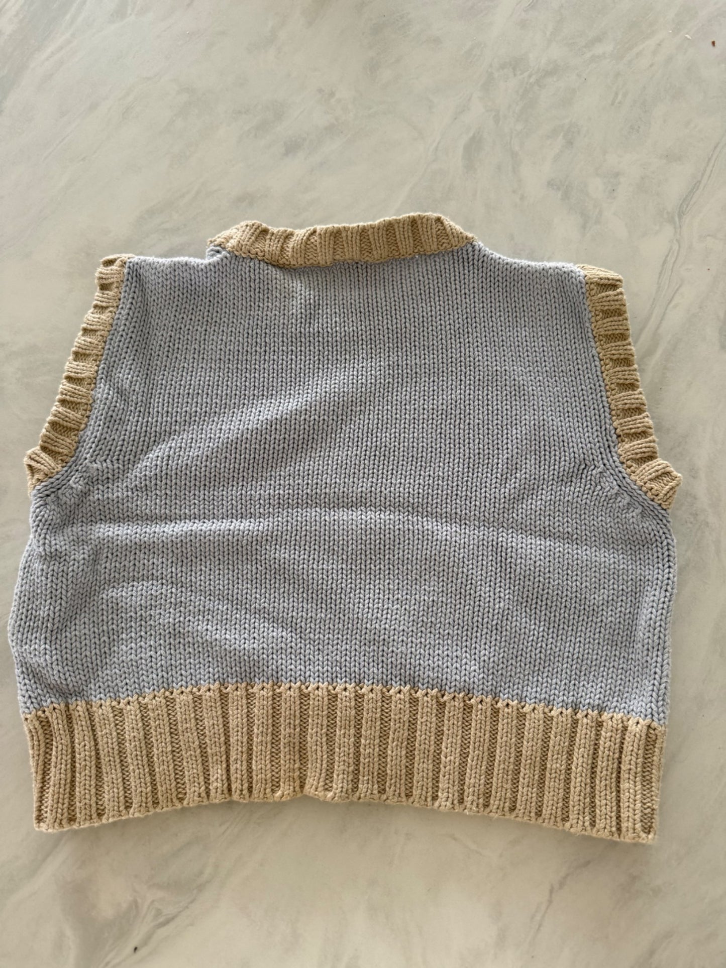 summer & storm knit vest 4/5, Kids 3T