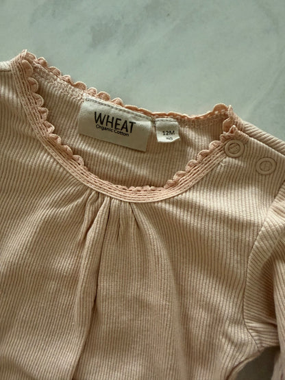 WHEAT girls long sleeve 12m, Kids 12 Month (9-12M)
