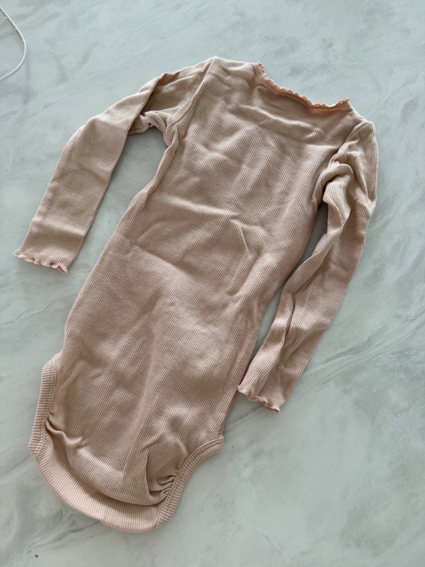 WHEAT girls long sleeve 12m, Kids 12 Month (9-12M)