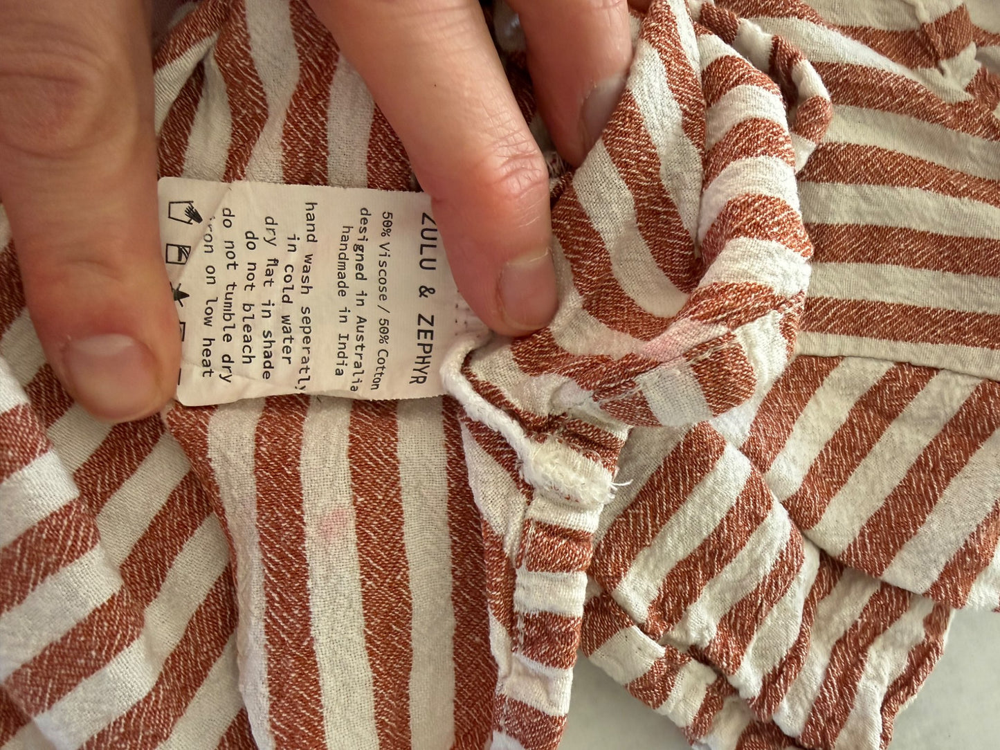 zulu & zephyr striped top, Kids 3T