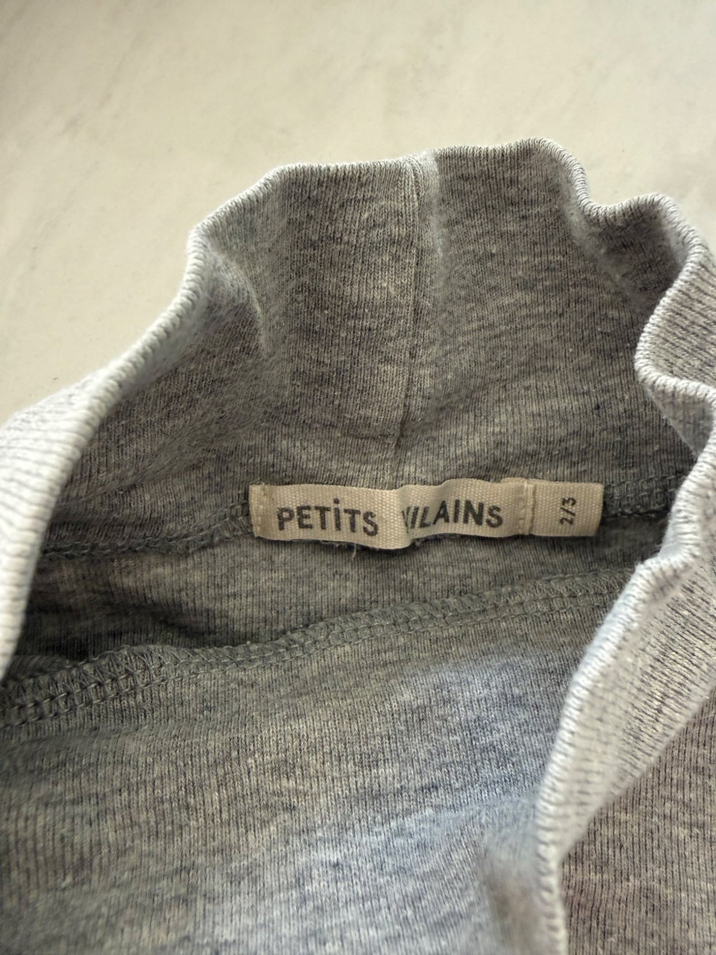 petits vilains 2/3 org cotton top, Kids 3T